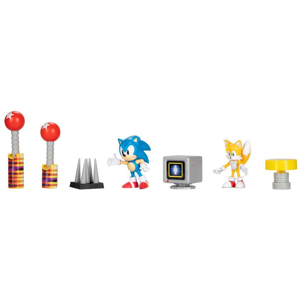 Sonic 2.5" Fig Diorama Set
