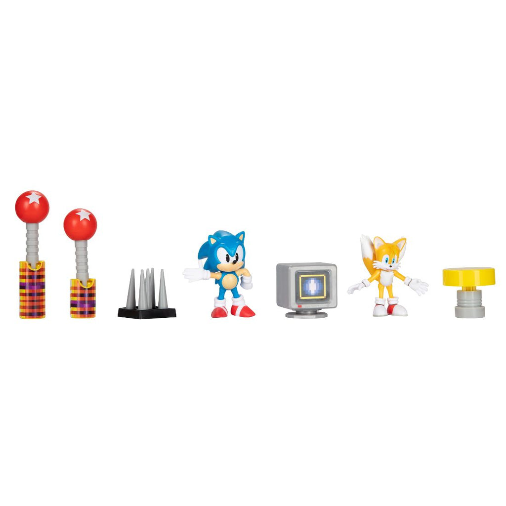 Sonic 2.5" Fig Diorama Set