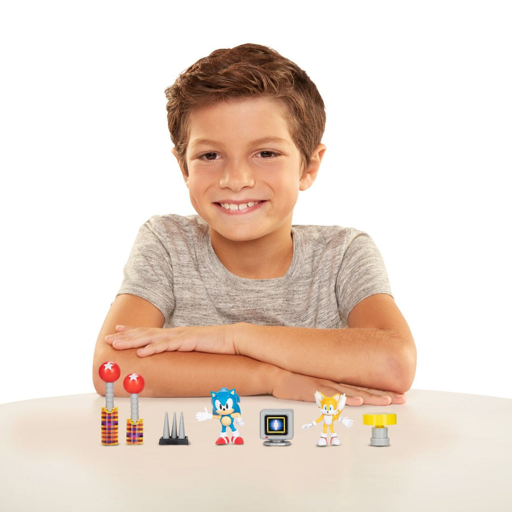 Sonic 2.5" Fig Diorama Set