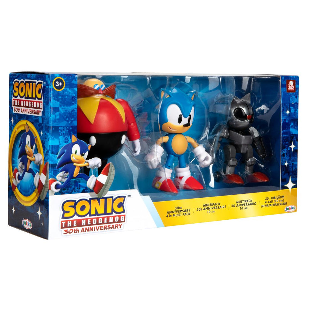 Sonic 4" Fig Multi-Pack 30th Anniversary