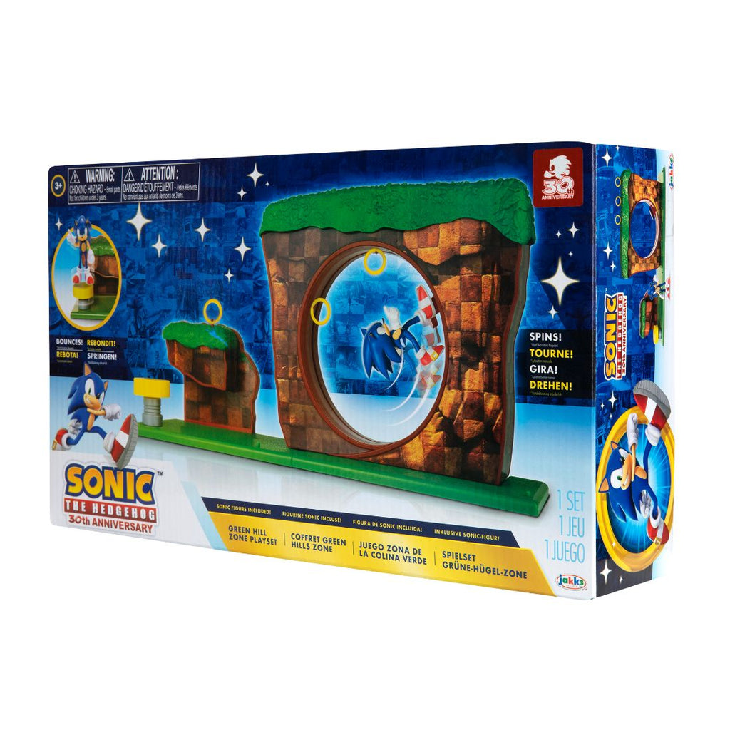 Sonic Green Hill Zone Playset