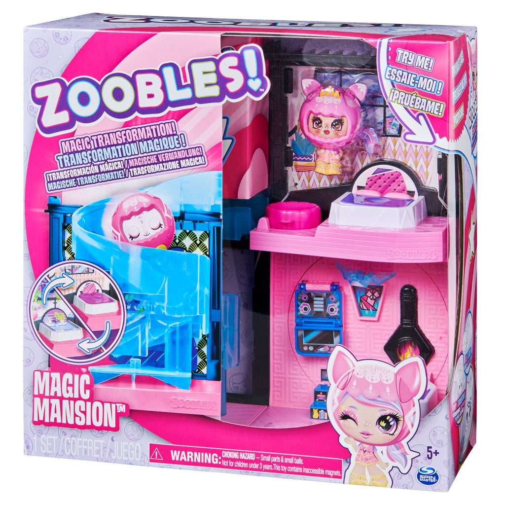 Zoobles Magic Mansion Spinning Playset