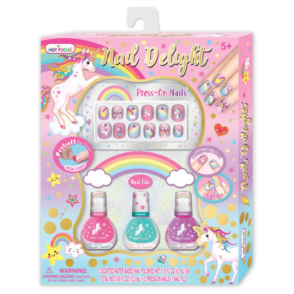 Hot Focus Tie Dye Butterfly Nail Delight Pack