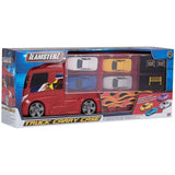 Teamsterz Truck Carry Case + 4 Cars