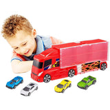 Teamsterz Truck Carry Case + 4 Cars