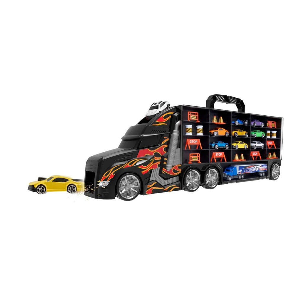 Teamsterz Large Transporter With  9 Vehicles