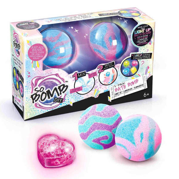 Canal Toys Light Up Bath Bomb Pack of 2