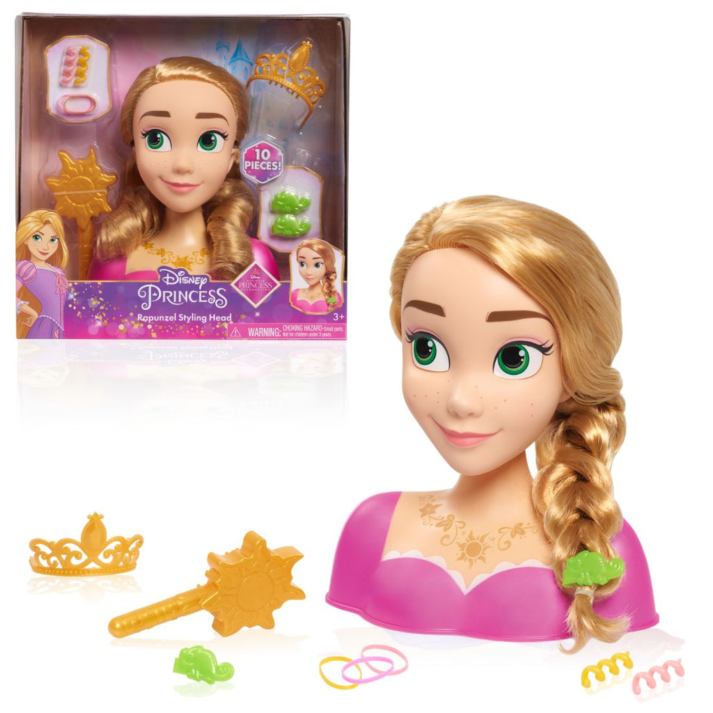 Disney Princess Basic Rapunzel Styling Head