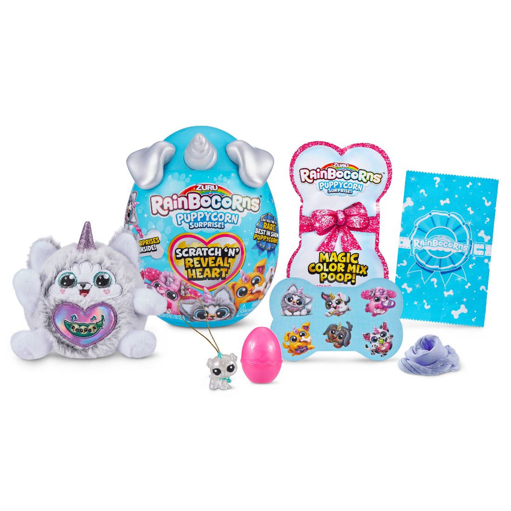 Rainbocorns Sparkle Heart Puppycorn Surprise PDQ