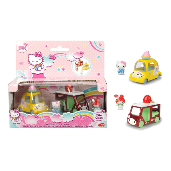 Hello Kitty Cupcake + Melody Strawberry
