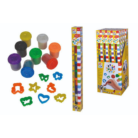 Art & Fun Doughs With Cutter In Tube