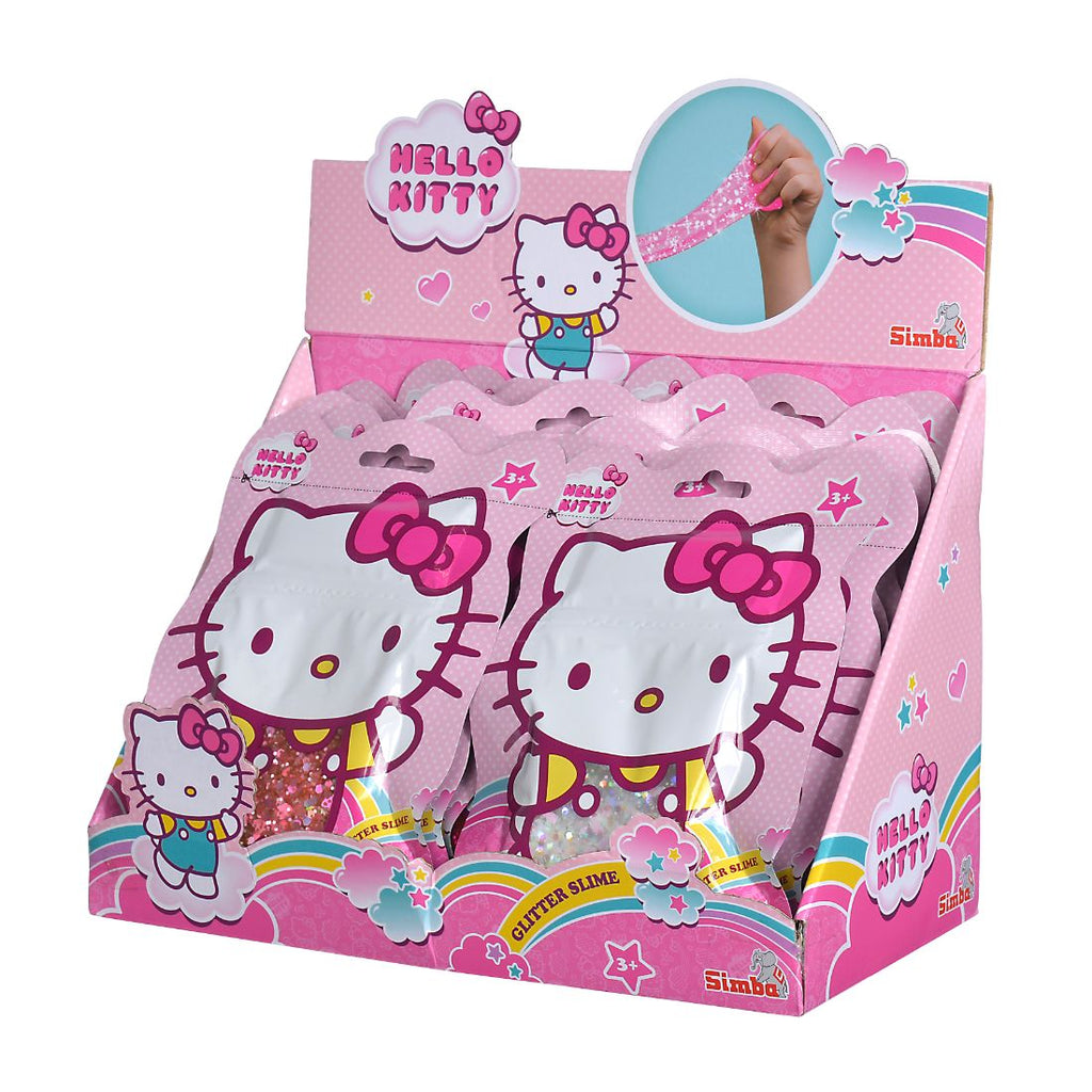 Hello Kitty Glitter Slime, 4-Assorted