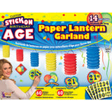 Stick On Birthday Garland Decorating Set