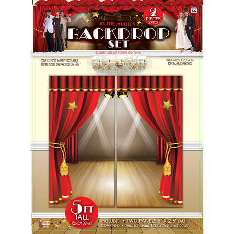 At The Movies Backdrop Wall D̩cor Set
