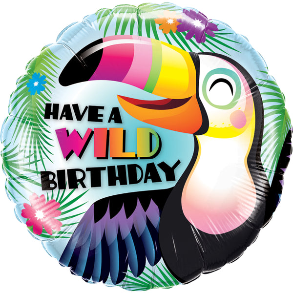 Have A Wild Birthday Foil Balloon  