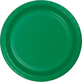 Touch Of Color Lunch Plate Emarald Green