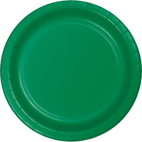 Touch Of Color Lunch Plate Emarald Green