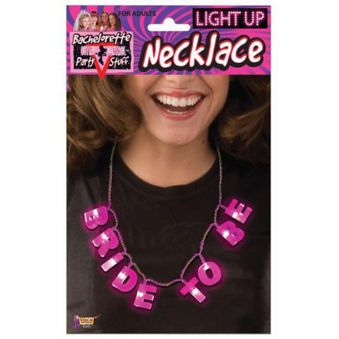 Light Up Necklace Bride To Be