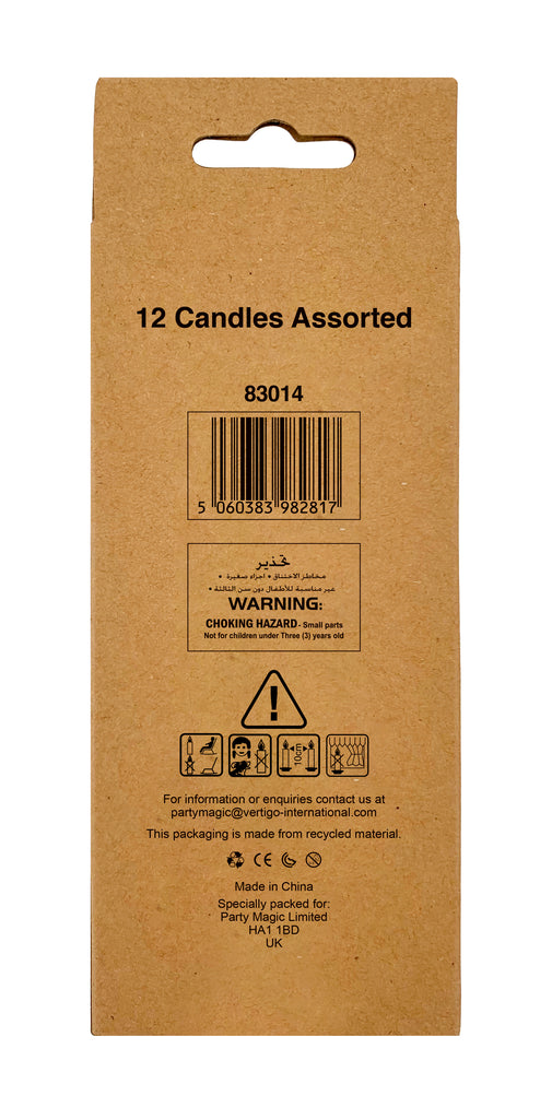 12 Candles Assorted