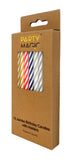 12 Jumbo Birthday Candles with 12 Holders