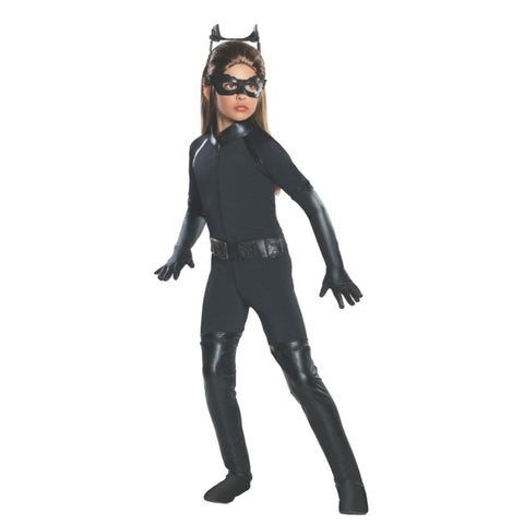Deluxe Catwomen Girl Child Costume 