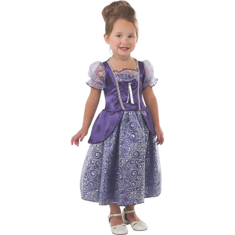 Purple Princess Girl Costume 