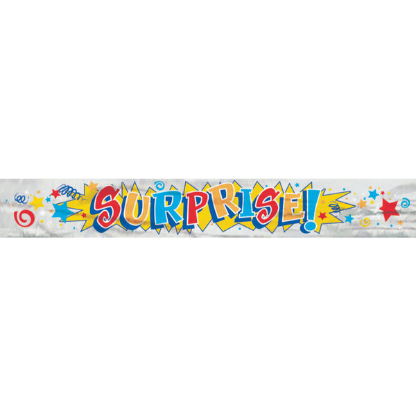 Surprise Foil Banner 