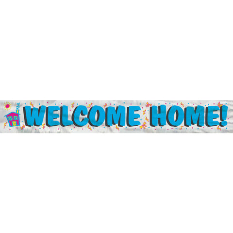 Welcome Home Foil Banner 
