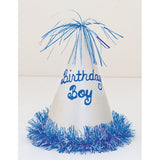 Birthday Boy Glitter Party Hat PKG