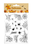  Spider & Web Tattoo Sticker 3pcs/pack