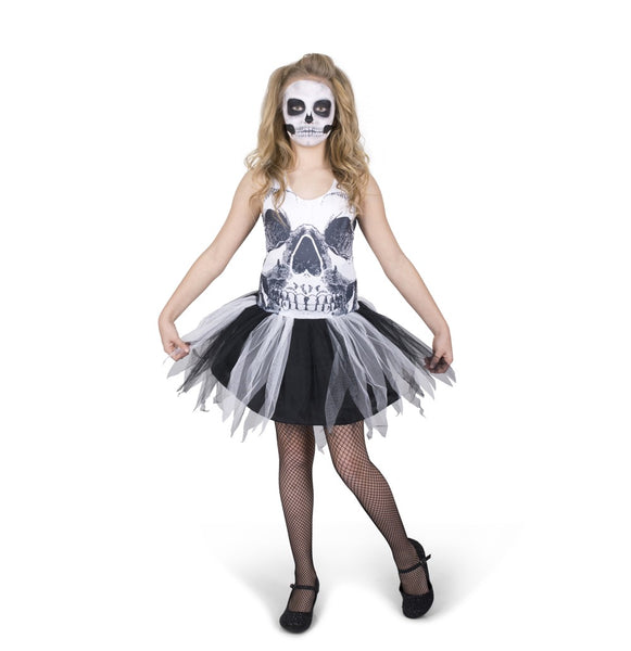  Skull Tu Tu Dress -Medium