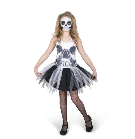  Skull Tu Tu Dress -Medium