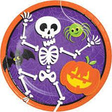 Halloween Skeleton Dinner Plates 8pcs