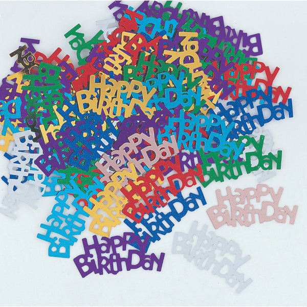 Happy Birthday Foil Confetti 