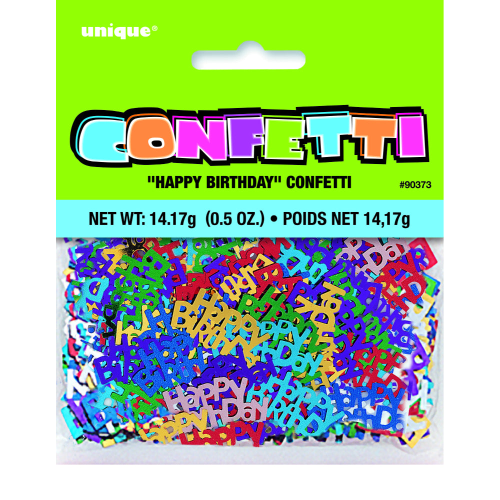 Happy Birthday Foil Confetti