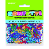 Happy Birthday Foil Confetti