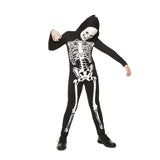  Skeleton Boy Costume -Medium