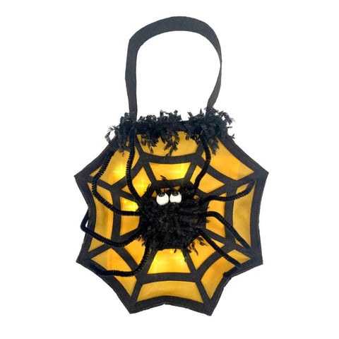 Halloween Spider Bag With Lights