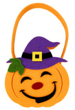 Pumpkin Felt Bag 16x16.5cm