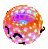 Pumpkin Bucket with Light 16x14cm