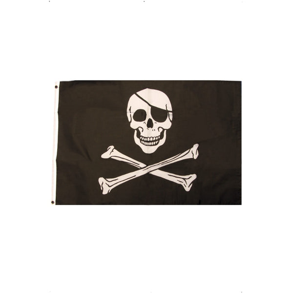  Pirate Flag With Skull & Crossbones 