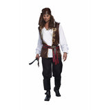 Sea Worthy Pirate Male Costume 