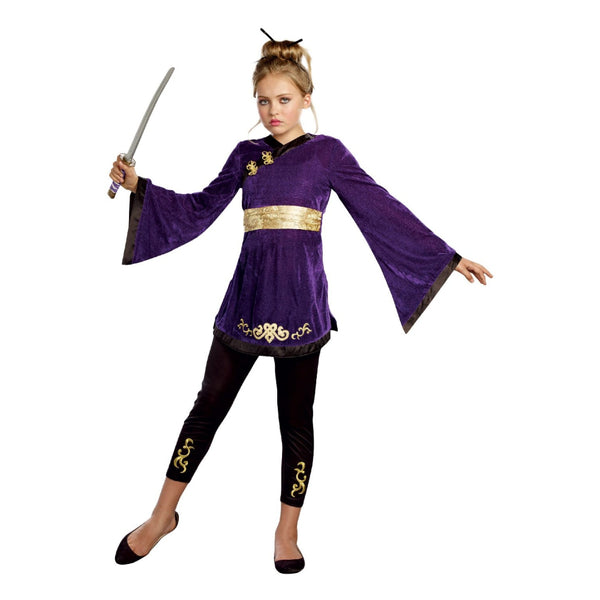 Lotus Warrior Tween Girl Costume 