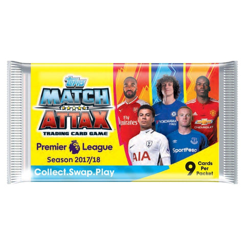 Premier League Match Attax 2018 Cards In Display Box