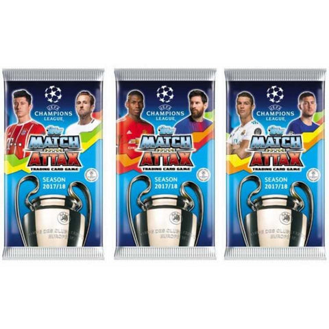 Champions League Match Attax 2018 Cards In Display Box
