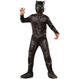 Black Panther Super Muscle Top Metallic Boy Costume
