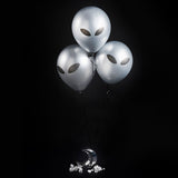 Alien Latex 12" Balloons 5Ct