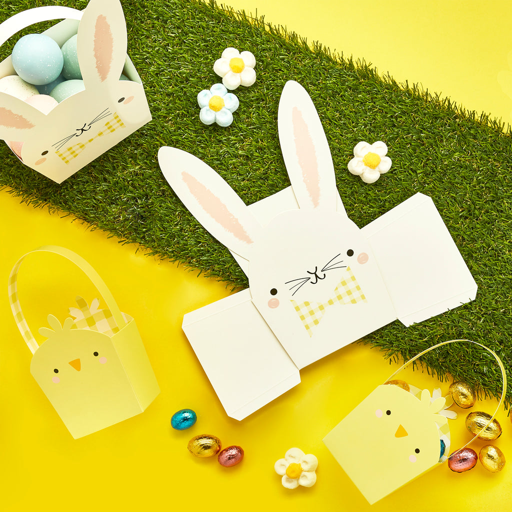 Easter Bunny & Chick Baskets 5/Pack