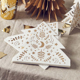 Christmas Tree Gold Foil Paper Napkins 16Pcs