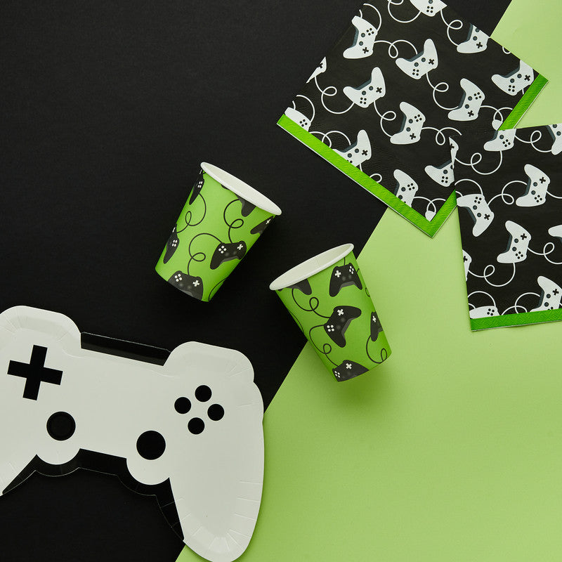 Game Controller Paper Cups 8Oz. 8/Pack